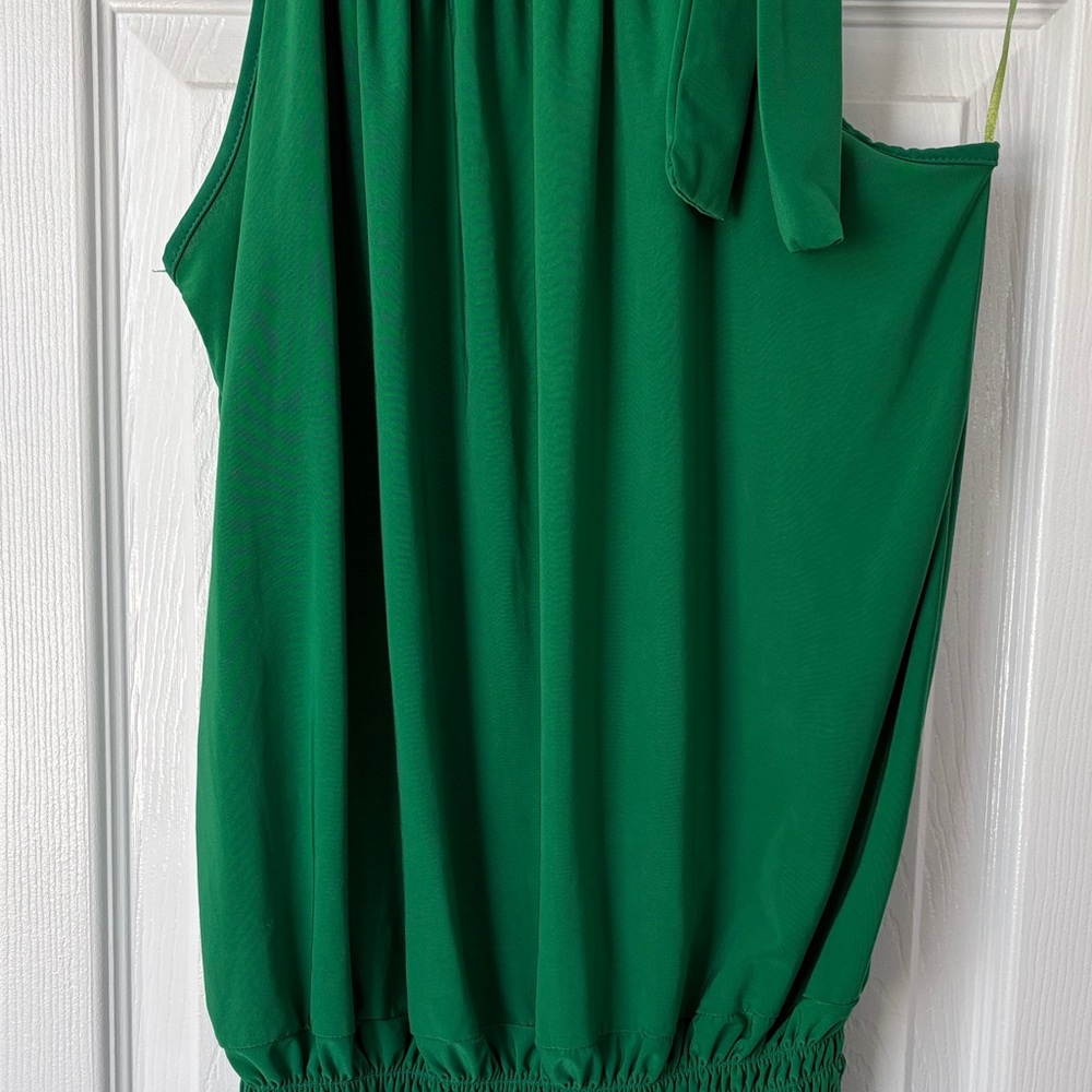 Women’s Halter Tank Top with Ruching Neckline - Size: 12 - Picture 6 of 16